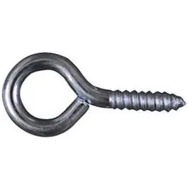 Large Screw Eye Hook, 2-5/8-Inch Length, 2-Pack 1