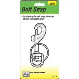Large Split-Ring Bolt Snap Hook – Heavy-Duty Fastener 1