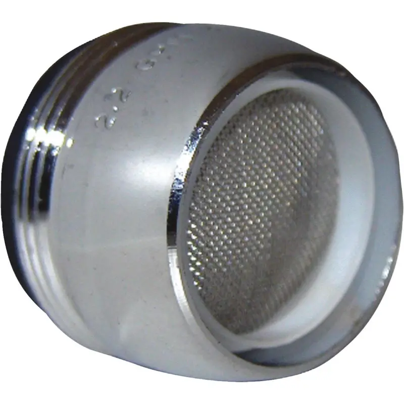 Lasco 1.8 Gpm Aerator — 13/16-Inch Male Thread, Chrome Finish 1