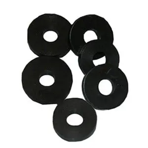 Lasco Flat Bibb Washer – Black Neoprene Rubber 1