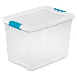 Latching Storage Tote – 25-Quart Capacity 1