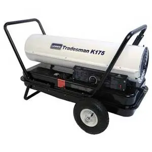 Lb White Tradesman 175,000 Btu Portable Kerosene Heater For Jobsite Warmth 1
