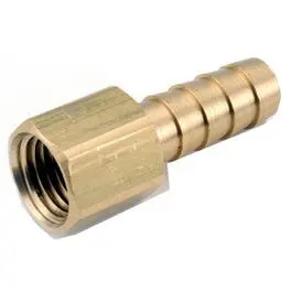 Lead-Free Brass Barb Insert Fitting – 1/2-Inch Hose Id To 3/8-Inch Female Pipe Thread 1