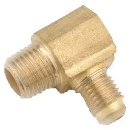 Lead-Free Brass Flare Elbow Fitting – 1/4-Inch Flare X 1/8-Inch Mpt 1