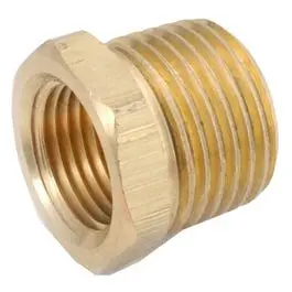 Lead-Free Brass Hex Reducing Bushing – 1/2 X 1/8 Inch Npt 1