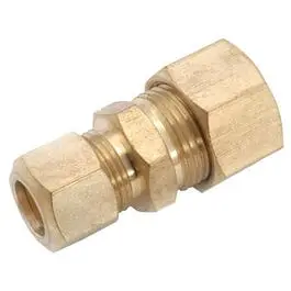 Lead-Free Brass Reducing Compression Union Fitting – 1/2" To 3/8" 1