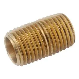 Lead-Free Red Brass Pipe Nipple – 3/8" X 5" 1