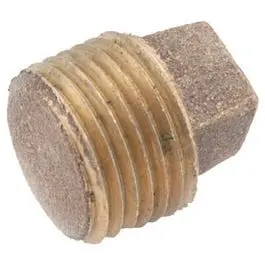 Lead-Free Solid Barstock Pipe Plug – 1/4-Inch Npt 1