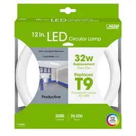 Led Circular Cool White Lamp – 12-Inch Diameter, 20W 1