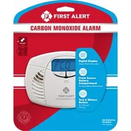Led-Illuminated Carbon Monoxide Alarm — Battery Powered 1