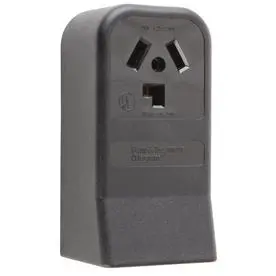 Legrand Pass & Seymour Surface-Mount 30A 125/250V 3-Pole 3-Wire Outlet 1