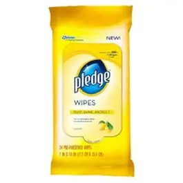 Lemon-Scented Disposable Furniture Wipes – 24-Count Dust Cloths 1
