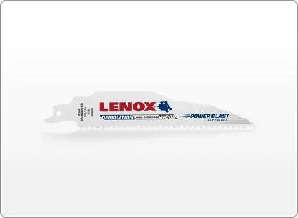 Lenox Bi-Metal Demolition Reciprocating Saw Blades – 6 Teeth Per Inch 1