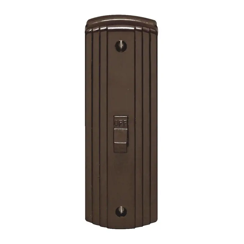 Leviton Brown Surface-Mount Toggle Switch – 10A, 125V Rating 1