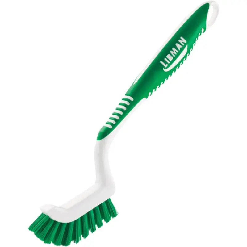 Libman Tile & Grout Brush – 1-Inch Nylon/Plastic Bristles, Black 1