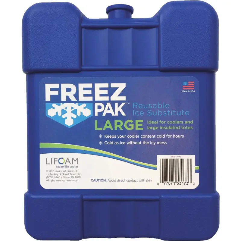 Lifoam Freez Pak Ice Pack – 42 Oz Blue Gel Cooler Refill 1