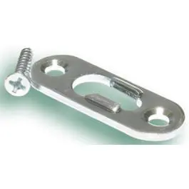 Light-Duty Bright Steel Keyhole Hangers – 2-Pack For Wall Mounting 1