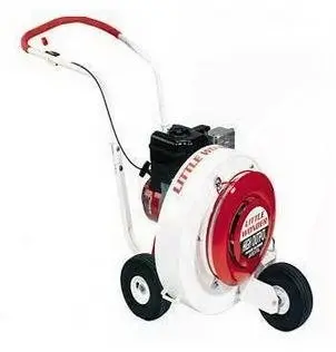 Little Wonder 9 Hp Walk-Behind Parking Lot Leaf Blower 1
