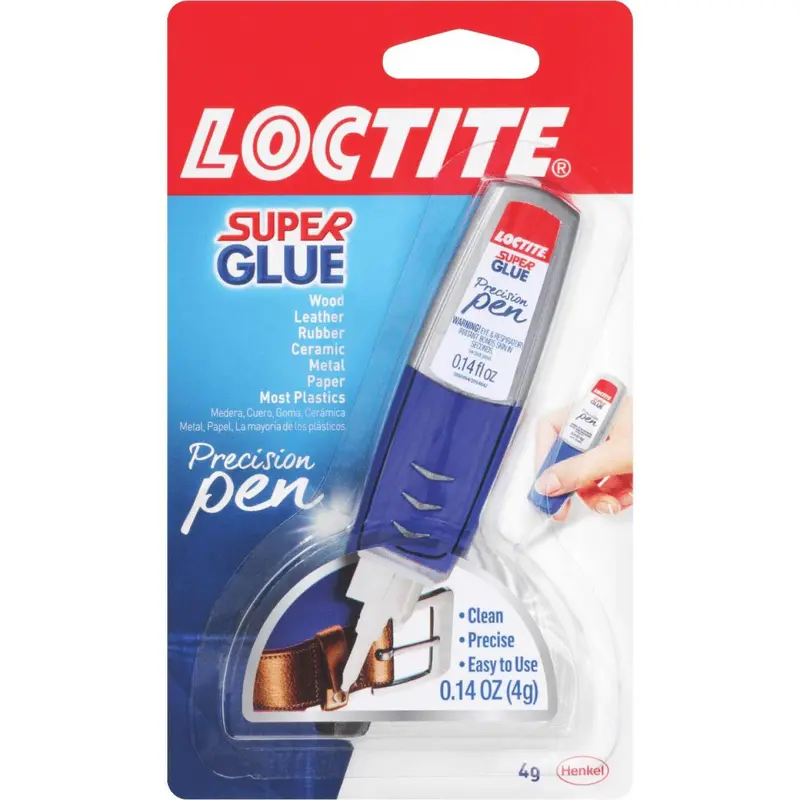 Loctite Precision Gel Super Glue Pen – 0.14 Oz Controlled-Application Adhesive 1