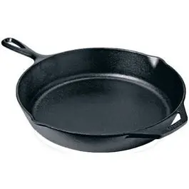Logic Seasoned Cast Iron Skillet – 12-Inch Diameter, 2-Inch Depth 1