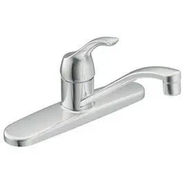 Manor Chrome Single-Handle Pull-Down Kitchen Faucet 1