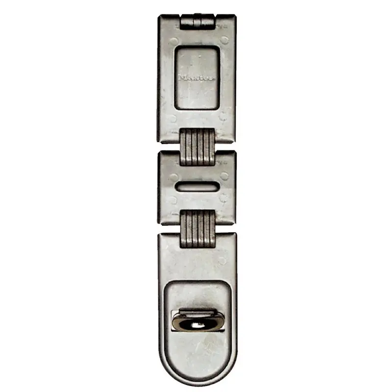 Master Lock High-Security Double-Hinge Hasp With Reinforced Steel Construction 1