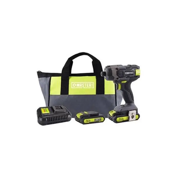 Master Mechanic 20V Cordless Compact Impact Drill Kit 1