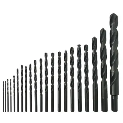 Master Mechanic 21-Piece Black Oxide Drill Bit Set 1