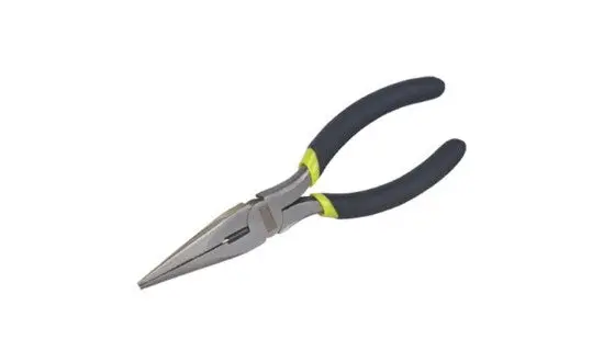 Master Mechanic Long-Nose Pliers – Precision Grip, 6-Inch, Heat-Treated Steel 1
