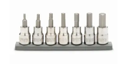 Master Mechanic Metric Hex Bit Set – Precision Steel Drivers 1