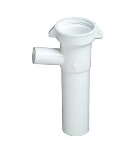 Master Plumber Dishwasher Branch Tailpiece – White Plastic 1