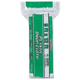 Medium-Weight 9 Ft X 12 Ft Plastic Drop Cloth 1