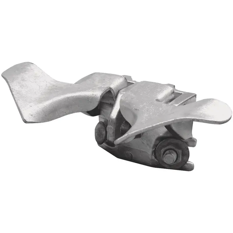 Midwest Air Tech Aluminum Butterfly Gate Latch – 2-3/8" X 1-3/8" For Chain Link Fencing 1