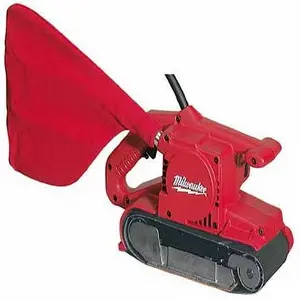 Milwaukee Belt Sander With Integrated Dust Collection Bag 1