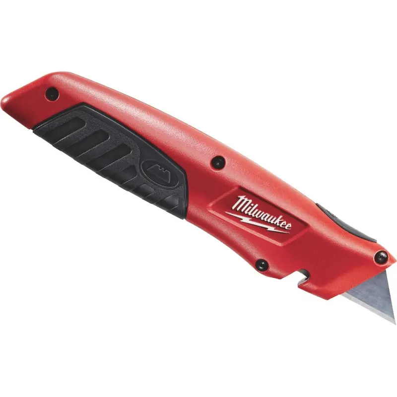 Milwaukee Sliding Retractable Straight Utility Knife – Heavy-Duty Blade Control 1