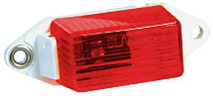 Mini Clearance Light – Amber Lens, Compact Surface-Mount Design 1