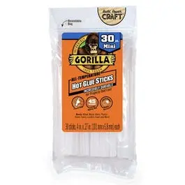 Mini Hot Glue Sticks – 30-Pack For Compact Glue Guns 1