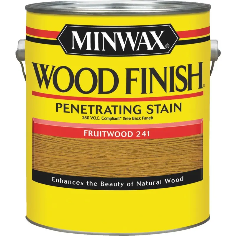 Minwax Fruitwood Wood Stain – Voc-Compliant Penetrating Finish, 1-Gallon Can 1