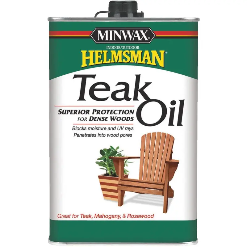 Minwax Helmsman Teak Oil Finish – 1-Quart Bottle 1