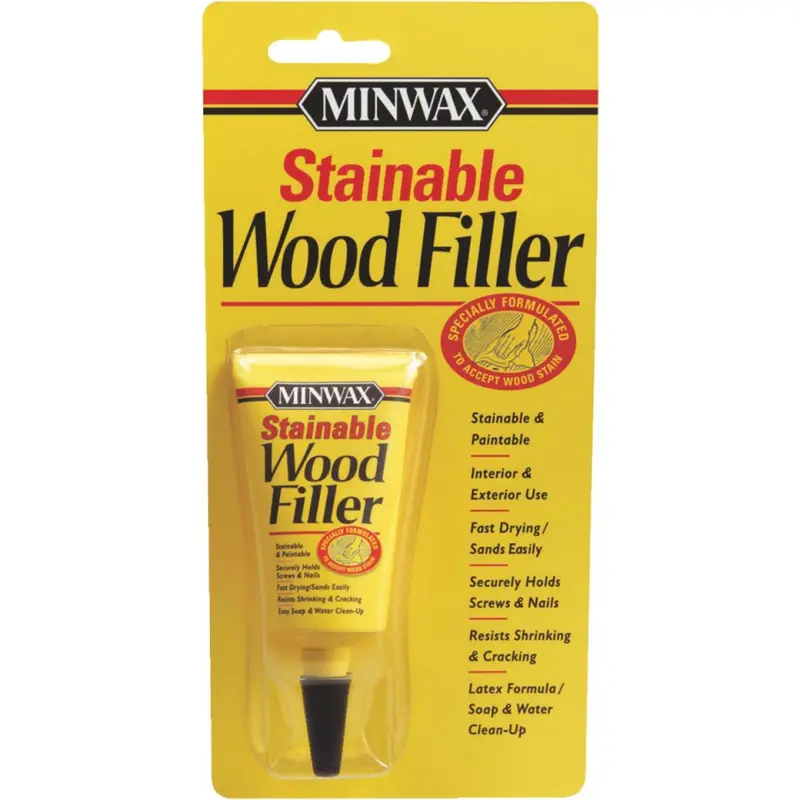 Minwax Natural Wood Filler – 1 Oz Tube For Minor Grain Repairs 1