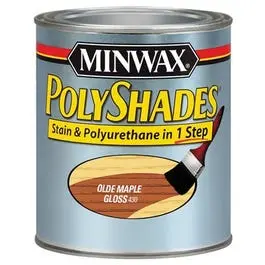 Minwax Polyshades Olde Maple Wood Stain – 1-Quart Gloss Finish 1
