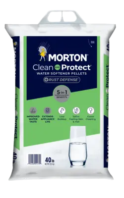 Morton Clean & Protect Plus Rust Defense – Salt-Based Ice Melter With Corrosion Inhibitor 1