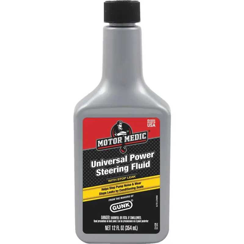 Motormedic Power Steering Fluid – 12-Ounce Bottle 1