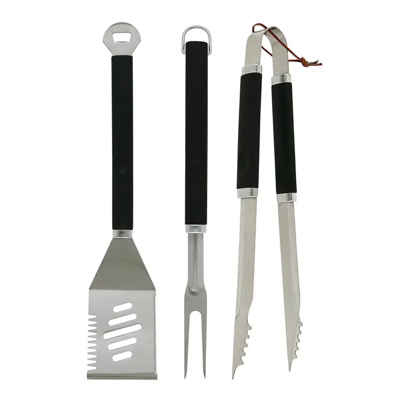 Mr. Bar-B-Q 3-Piece Bbq Tool Set 1