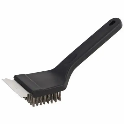 Mr. Bar-B-Q 8" Grill Brush With Integrated Scraper – Rust-Resistant Stainless Bristles 1