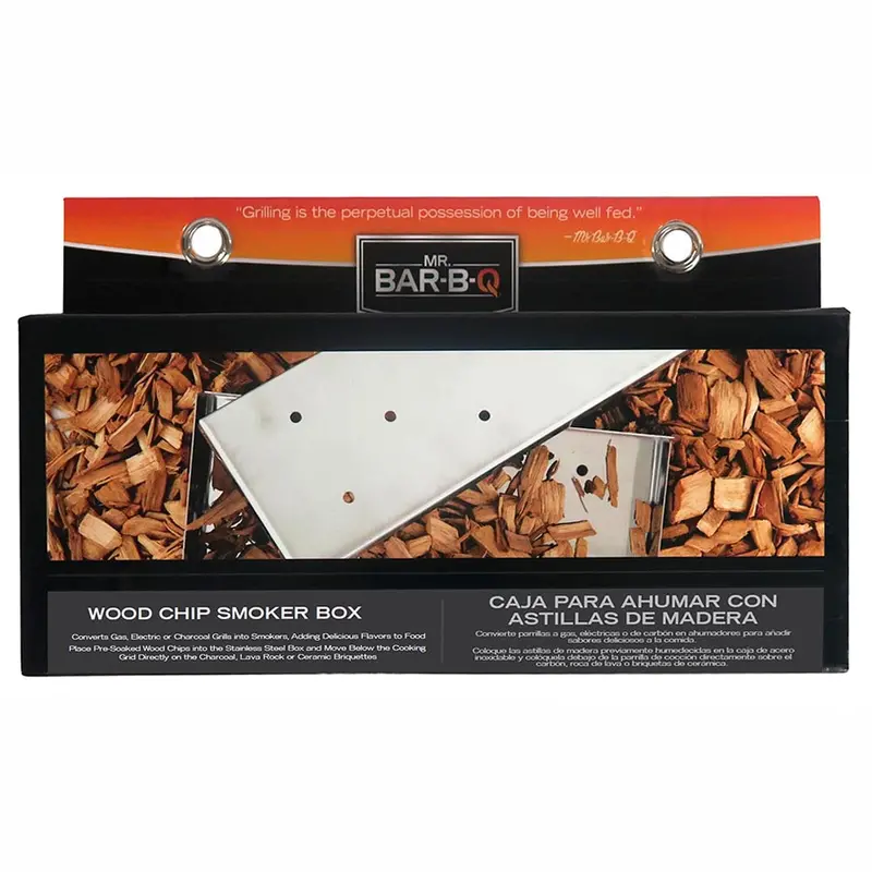 Mr. Bar-B-Q Stainless Steel Smoker Box For Wood Chips 1