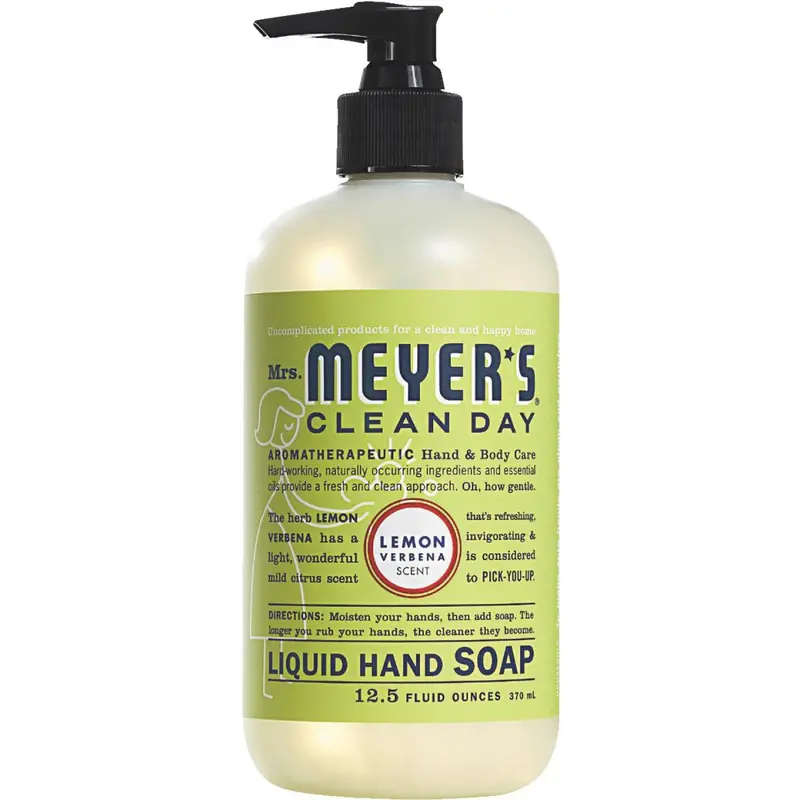 Mrs. Meyer’S Clean Day Lemon Liquid Hand Soap — 12.5 Oz Bottle 1