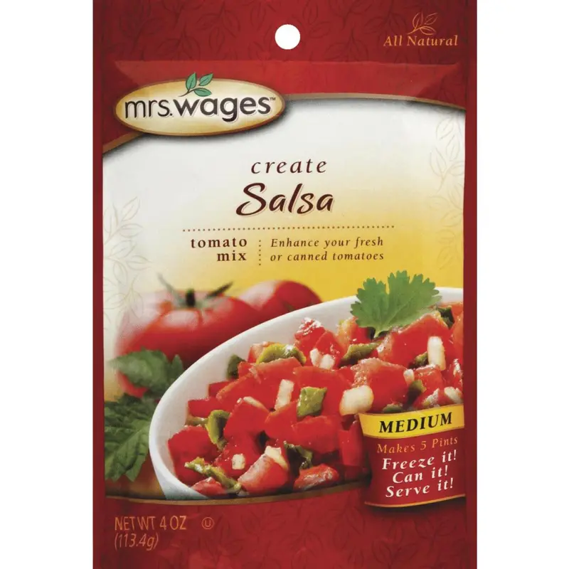 Mrs. Wages Tomato Salsa Mix – 4 Oz 1
