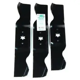 Mtd Replacement Three-Blade Set For 46" Lawn Mower Deck 1