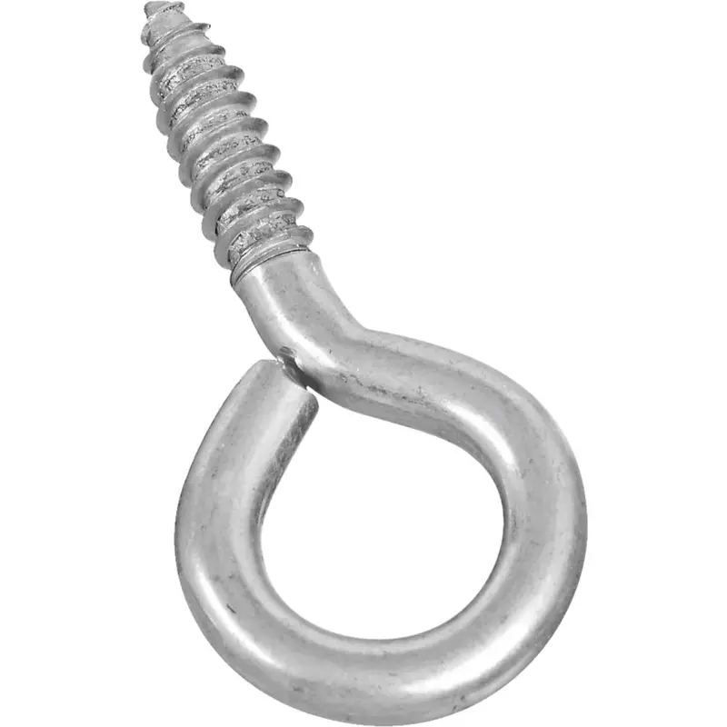 National #0 Zinc Screw Eye – Heavy-Duty Large Eye Bolt For General Use 1